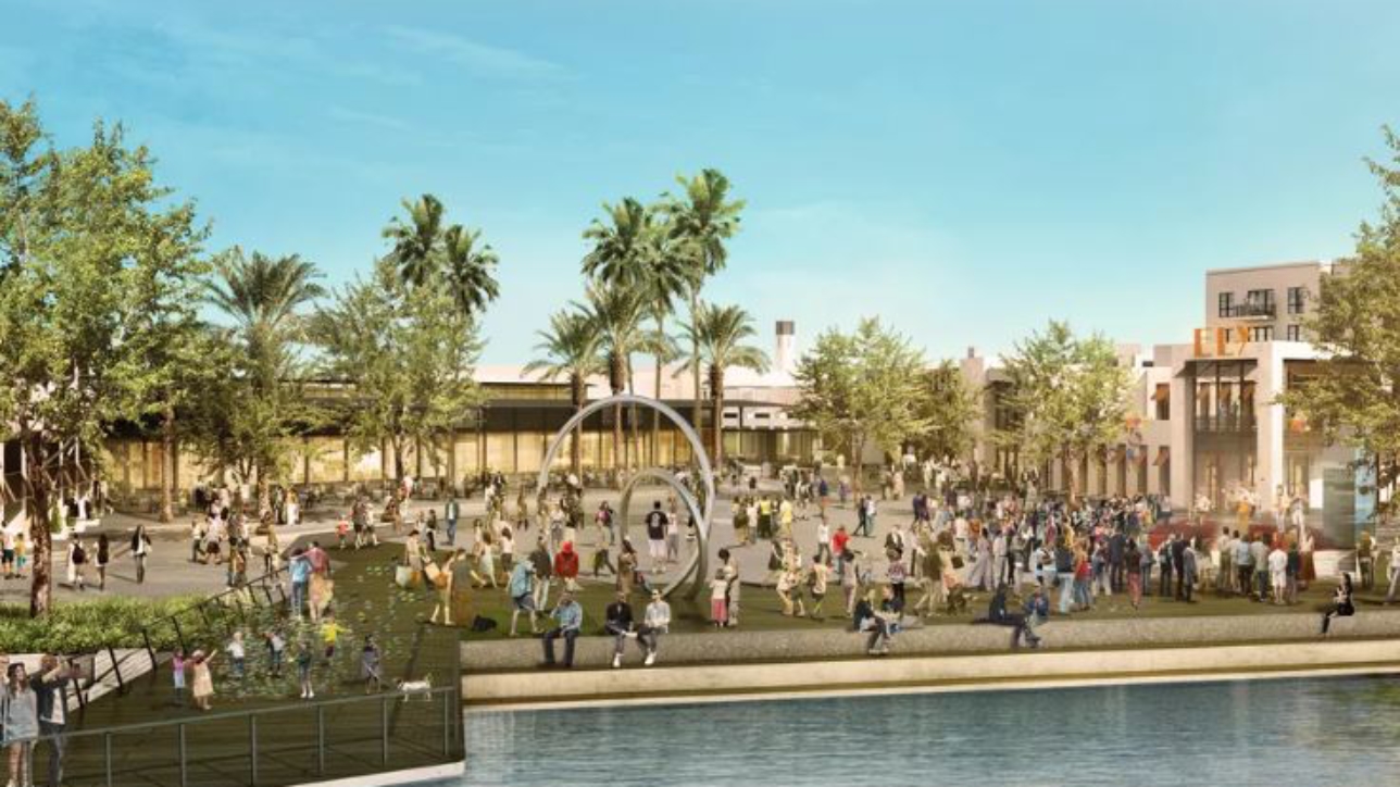 Renderings courtesy of Hollywood Park