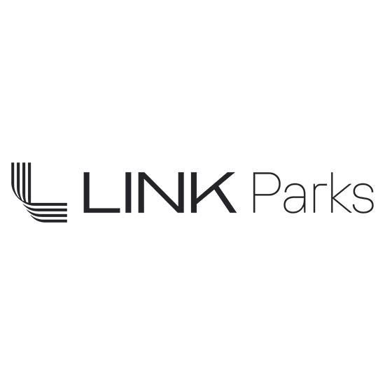 Link Parks Slate Colored Logo