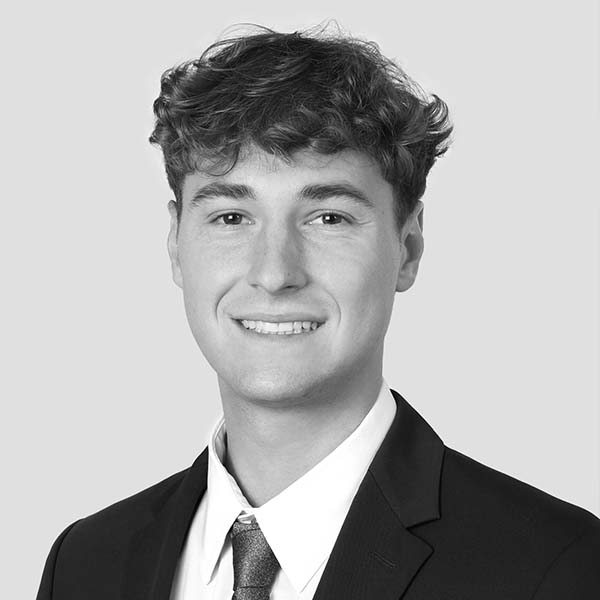 Caleb_Hoornbeek Black and white headshot_Caleb Hoornbeek